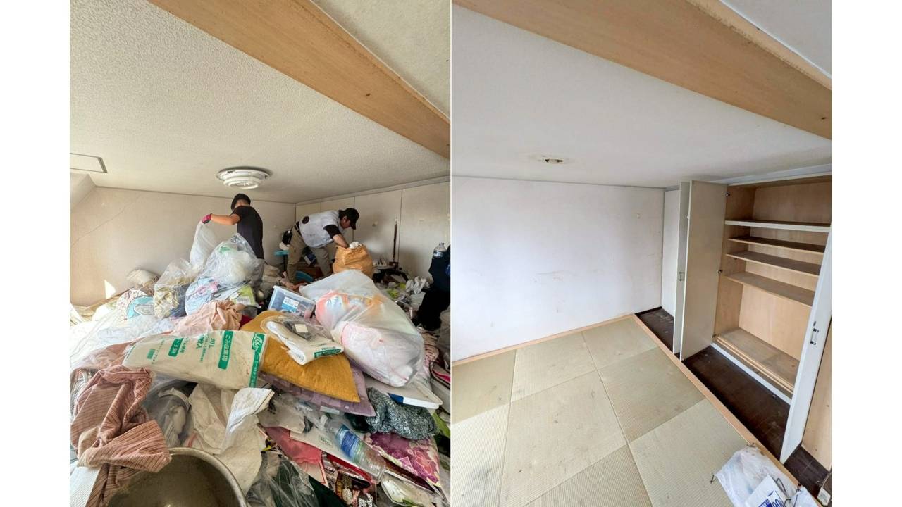 ゴミ屋敷清掃　習志野市